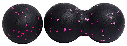 Massageball Faszienball Set, Erdnuss Massagerolle Tissue Massageball Kit Trigger Point Release Lacrosse Ball, Muskelrollenmassagegerät Für Akupressur Plantarfasziitis Reflexzonenmassage