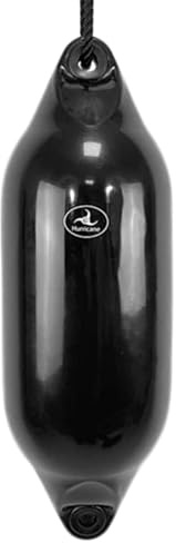 Hurricane Fenders Original Series Boat Fender PM03 53cm x 18cm (21 x 7) - Black