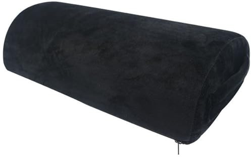 Nayubo Foot Rest for Under Desk at Work Memory Foam Footrest Cushion Ergonomic Footstool with Washable Cover to Relief Back and Hip Pain for Office, Home, Car, Computer, Gaming Chairs (Black)