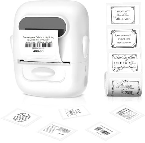 REAQUE Tragbarer Mini-Etikettierer, Etikettiermaschin (P50)