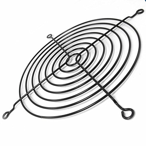 AABCOOLING Grill 120 Black - Metall-Gitter für 120mm Lüfter, Staubfilter, Lüfterabdeckung, Staubschutz für Computer, PC-Filterabdeckung