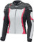 Held Street 3.0 Damen Motorrad Lederjacke, weiß/pink, 42