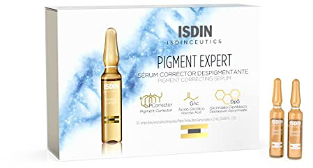 ISDIN Isdinceutics Pigment Expert (30 flacons) | Sérum correcteur dépigmentant | aide à prévenir et atténuer les taches pigmentaires