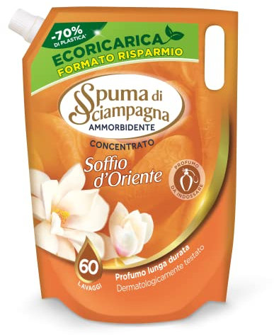 Spuma di Sciampagna Secrets Gold Oriental - Adoucissant concentré pour le linge 60 lavages - 1200ml