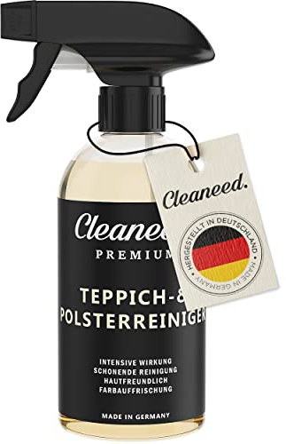 Nettoyant Premium pour tapis et tissus d'ameublement - Doux pour la peau, nettoyage en douceur, rafraîchissement des couleurs - Made in Germany