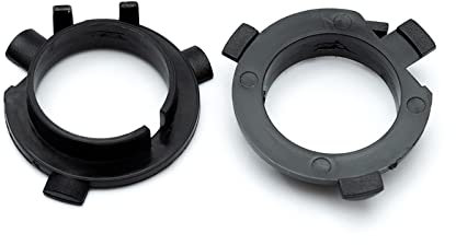 njssjd 2 x H7 LED-Leuchtmittel-Adapter-Sockel-Halterung, H7 HID-Glühbirnen-Befestigungsclips für Hyundai Santa Fe, Kia Sportage, Kia Ceed, M.itsubishi Outlander