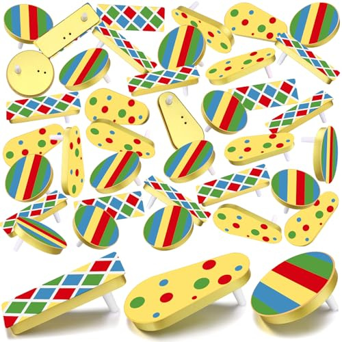 60 Pcs Metal Purim Gragger Noise Makers for Sporting Event Colorful Party Noise Makers Bulk Novelty Assorted Purim Gragger Party Favor for Holiday, Football Games, Pep Rally Supplies (New Year)