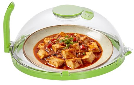 Jiwyunlu Copertura Per Microonde Per Cibi,Coperchio Ventilato Riutilizzabile Da Cucina | Copri Vivande Per Forno A Microonde - Per Cuocere A Vapore E Riscaldare Casa Ufficio Hotel Frutta Verdura Pasti
