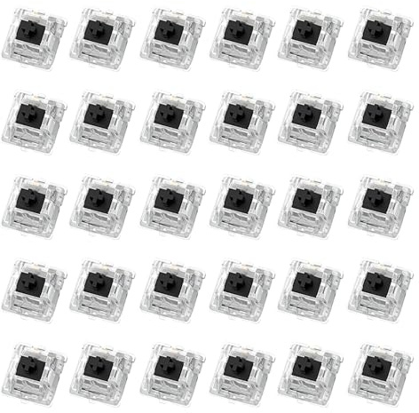 Tangentbord korsvågsomkopplare – 30 delar brytarsats | mekaniska axlar för | Gamiing-tangentbord, högkvalitativa inmatningsenheter för dator, laptop skrivbordstillbehör entusiaster
