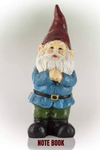 Red Hat Bearded Garden Gnome Notebook