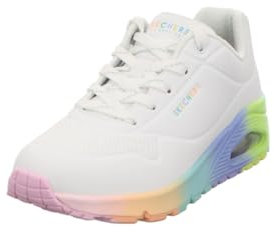 Skechers Herren Low-Top Sneaker BOBS Squad Chaos Prism Bold, Männer Sneakers,schnürschuhe,atmungsaktiv,Halbschuhe,Mehrfarbig MLT,37 EU