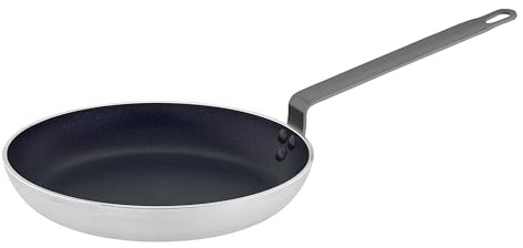 TECHNICA Aluminium Bratpfanne ⌀360 mm - Antihaft-Teflon Induktion/Gas/Elektro/Ceran, Backöfen 180 °C - Verhindert das Anhaften - Hitzebeständiger, mehrpunktgeschweißter Griff - Lackierter Stahlgriff