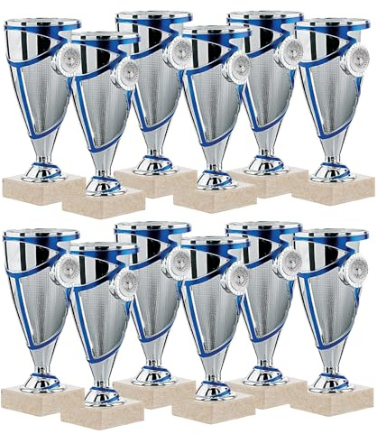 Générique Lot de 12 Coupes Trophées Récompenses 15 cm - CP4841B