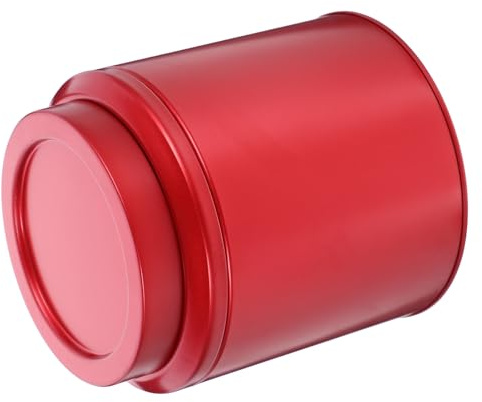 Sosoport Barattolo di Latta per tè Sfuso Piccolo Coperchio Ermetico, Scatola da tè in Metallo Resistente, Contenitore per Conservazione Alimenti Fresco e Portatile per Viaggi