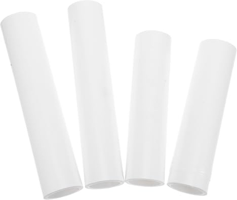 PRETYZOOM Rollos Adhesivos Antiestáticos para Rodillo Quitapelusas 8 y 10 Pulgadas, 4 Recambios Adhesivos para Eliminar Polvo y Pelusas en Superficies Industriales y Hogar