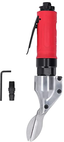 Mtlavishness Tijera neumática Cizalla industrial neumática de alta eficiencia con velocidad de corte de 2500 rpm, cabezal de acero forjado preciso y mango ergonómico para cortar