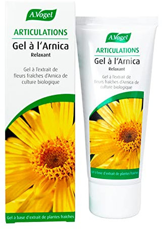 A.VOGEL - Gel à l'Arnica - Pommade anti inflammatoire qui soulage les douleurs articulaires et musculaires - Réduit les oedèmes, bleus et bosses - Extraits d'arnica frais - Actifs végétaux - 100ml