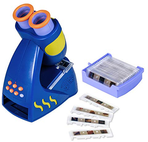 Educational Insights Geosafari Jr. Talking Microscope, Brown Box Packaging