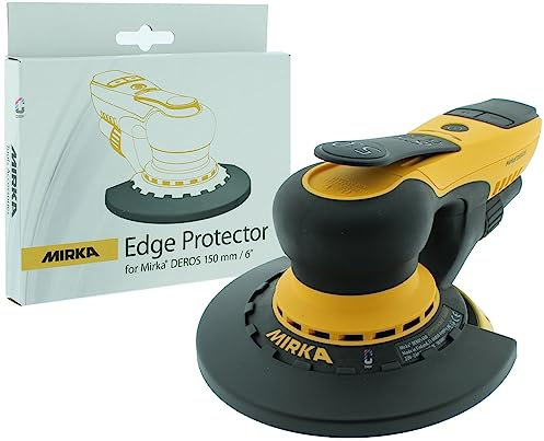 Mirka Protecteur de bord pour ponceuses 150mm / Protège le support et évite d'endommager la surface pendant le ponçage / 8290150111