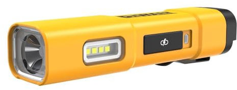 DEWALT LED Flashlight, USB-C Rechargeable, Magnetic Jobsite Light (DCL183)