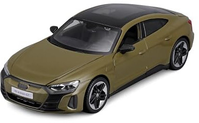 Maisto Audi RS e-tron GT (2022): Modellauto im Maßstab 1:24, Türen beweglich, grün (532907G)