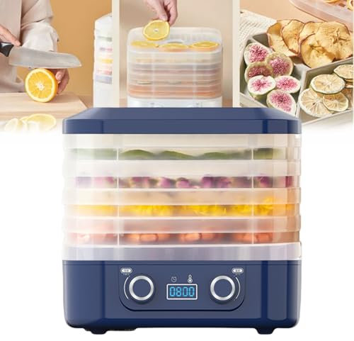 Máquina de liofilización de alimentos para el hogar, nueva máquina secadora para dulces y aperitivos, máquina deshidratadora de alimentos con temporizador digital ajustable y control de temperatura