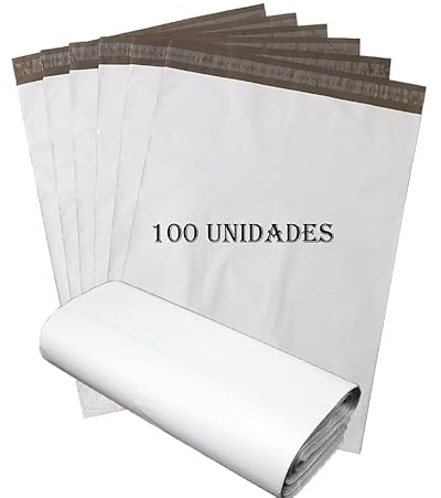 100 PCS Bolsas de Envío para Vinted, 4 Tamaños Impermeables con Cierre Adhesivo Fuerte, Material resistente y Opaco para Ropa, Libros, Paquetes (32x41cm)