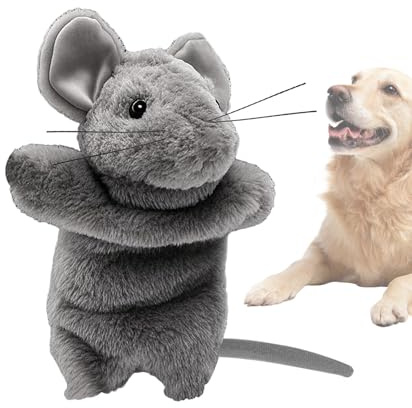 Muñeca de Mano de Gato de Peluche, Guante de para Luchar, muñeca interactiva de Material Suave, Accesorios para Mascotas con diseño Seguro, Guante de Juego, muñecos en Forma