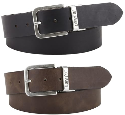 Levi's Reversible Core, Cintura Unisex - Adulto, Marrone (Brown), 115