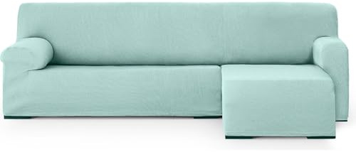 ECOMMERC3 | Copridivano Chaiselong Braccio corto destro universale e versatile – Copridivano Chaiselongue Colore acqua marina protezione facile da posizionare per schienale, seduta e bracci
