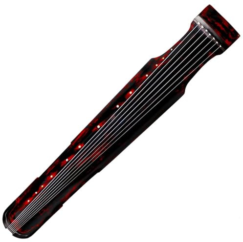 The Collection-level Zhongni-style Seven-stringed Zither Is Hand-made With Natural Lacquer From Old Fir Chinese Traditional guqin instrument(Zhongni)