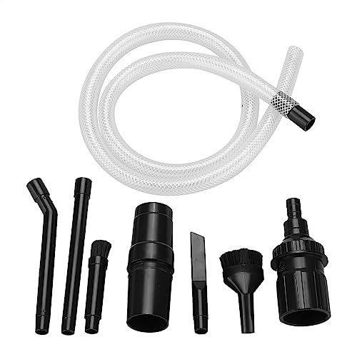 Milltrip 9 -stycken Universal Vacuum Cleaner Attachment Kit - Mikrorengöringsverktyg för Bilinredningar, Tangentbord, Elektronik och Snäva Utrymmen
