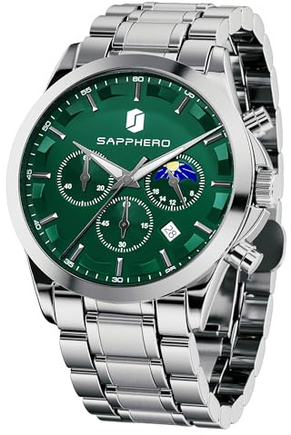 BENYAR by Uhren Herren Chronograph Analog Quarz Wasserdicht Herrenuhr Leuchtende Datum Mode Uhren Geschenk fur Männer