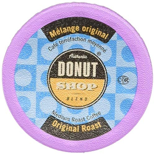 Authentic Donut Shop Blend Original Roast Single-Cup Coffee for Keurig K-Cup Brewers, 24 Count