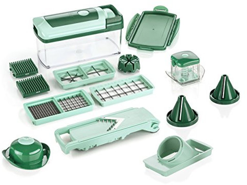 Genius Nicer Dicer Fusion, 16 teilig | Kiwi