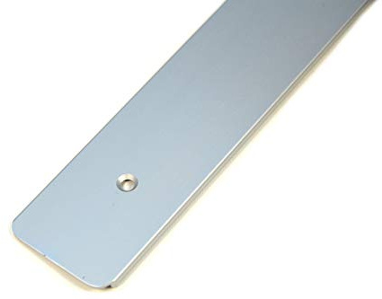 ALU ENDLEISTE Winkelleiste mit Schraubenlocher Arbeitsplatte Küche Links 38MM