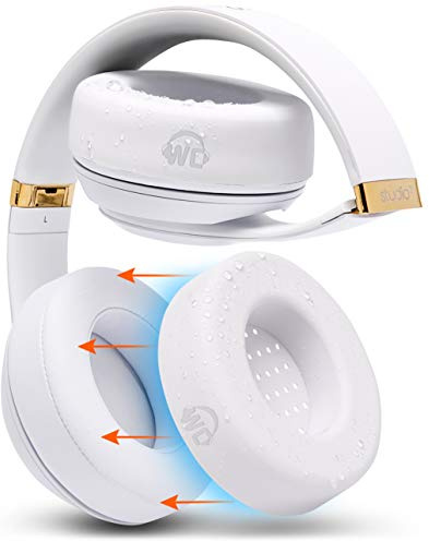 WC SweatZ Studio - Patented Earpad Covers for Beats Studio 3 (A1914) & Beats Studio 2 (B0500 /B0501), Made by Wicked Cushions | Sweatproof & Easily Washable | White