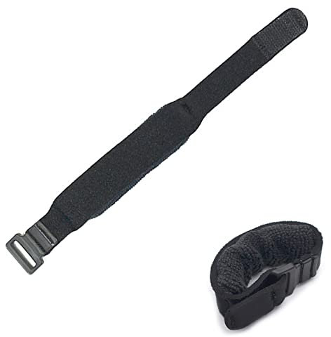 Gitarrensaite Dämpfergurt, Gitarrensaite Mute Strap, Gitarrensaiten-Dämpfer-Gurt, Reduziert Lärm, Griffbrett, Bünde, Saiten-Dämpfer für Gitarren, Bässe, Schwarz