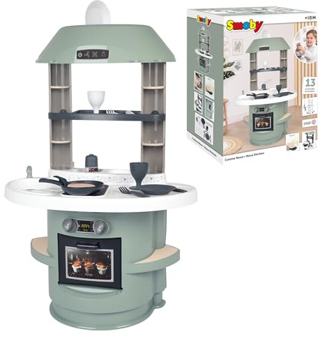 Smoby Nova 7600312701 Kök med Elektronik, Flerfärgad, En Storlek