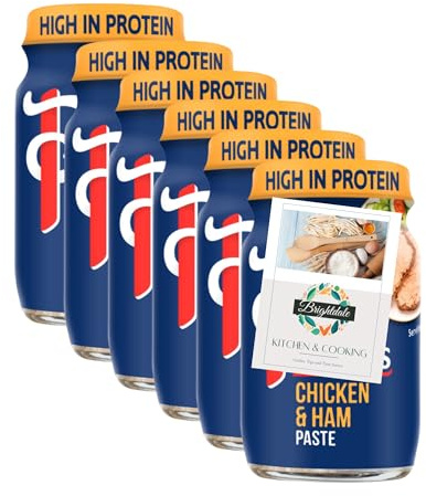 Sandwich Spread Bundle with Princes Chicken And Ham Paste 75g 6 Pack + Brightdale Kitchen Booklet