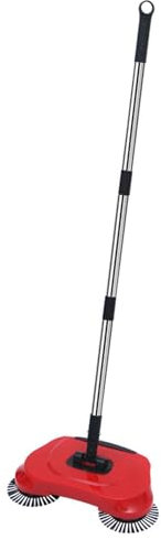 Hand Push Sweepeer - Hand Push Floor Sweepeer | Non Electric Adjustable Kitchen Sweepeer | Kitchen Sweepeer Handle Household Push Broom Floor Cleaning Tools For Home, Indoor And Outdoor Sweeping