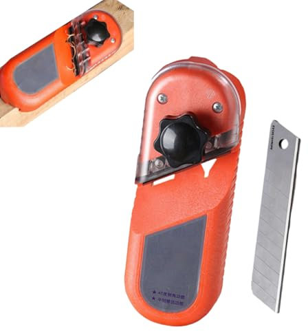 Outil de rabot manuel à angle de 45 °, rabot de chanfreinage en alliage d'aluminium de 45 degrés, chanfrein en V pour plaques de plâtre, coupe-cloison sèche, rabot chanfreiné, outil de coupe de