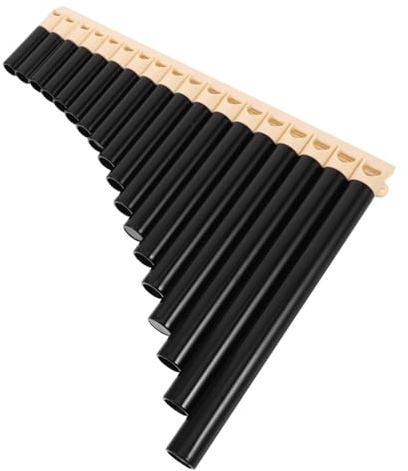 VANZACK Pan Flute for Beginners Made of Abs Plastic Traditional Chinese Panpipe for School Bands and Teaching with 16 Pipes for Student Learning and Professional Performance