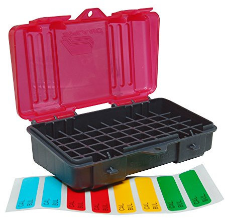 PLANO Patronenbox für Faustfeuerwaffen, für 50 Patronen im Kaliber 9 mm oder .380 Auto