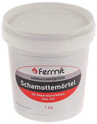 FERMIT Schamottemörtel 1kg max. Temperatur über +1600°C