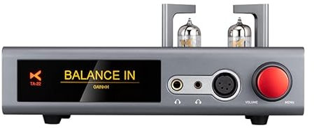 XDUOO TA-22 ES9038Q2M*2 DSD256 HD Bluetooth PCM 32Bit/384kHz Balance Ausgang High Performance DAC/Tube Balance Kopfhörer Verstärker