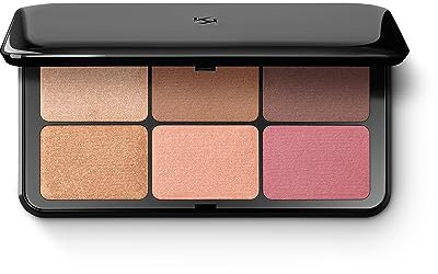 KIKO Milano Irresistible Total Look Face Powder Palette 02 | Palette Di Polveri Viso Con 2 Terre, 2 Blush E 2 Illuminanti