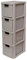 KYY’Z 4 Drawer Storage Unit Rattan Effect A5 Medium Plastic Storage Drawer Unit 4 Tier Storage Cabinet Chest Tower Home Kitchen Office School Garage Living (Rattan Mushroom, 4 Drawers Medium)