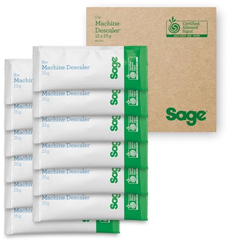 Sage - Descalcificador para Máquinas de Café y Hervidores Sage - Pack de 12