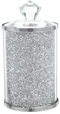 STOBAZA Serbatoio stoccaggio in vetro vasi contenitore in vetro contenitore per chicchi caffè Disterne decorative per da tè al caffè Bicchiere